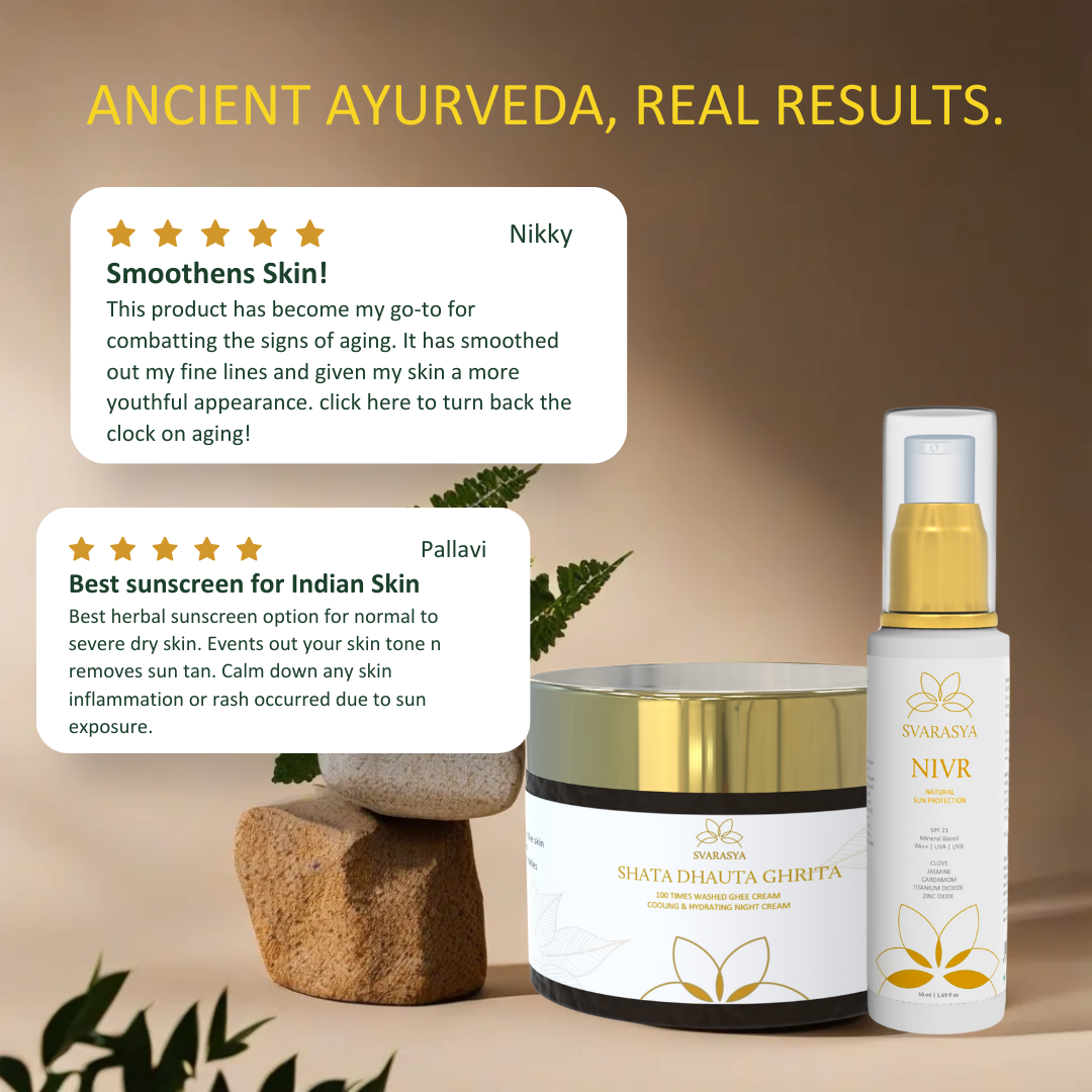 Shata Dhauta Ghrita - 100 Times Washed Ghee (Ancient Age-defying Face Cream)