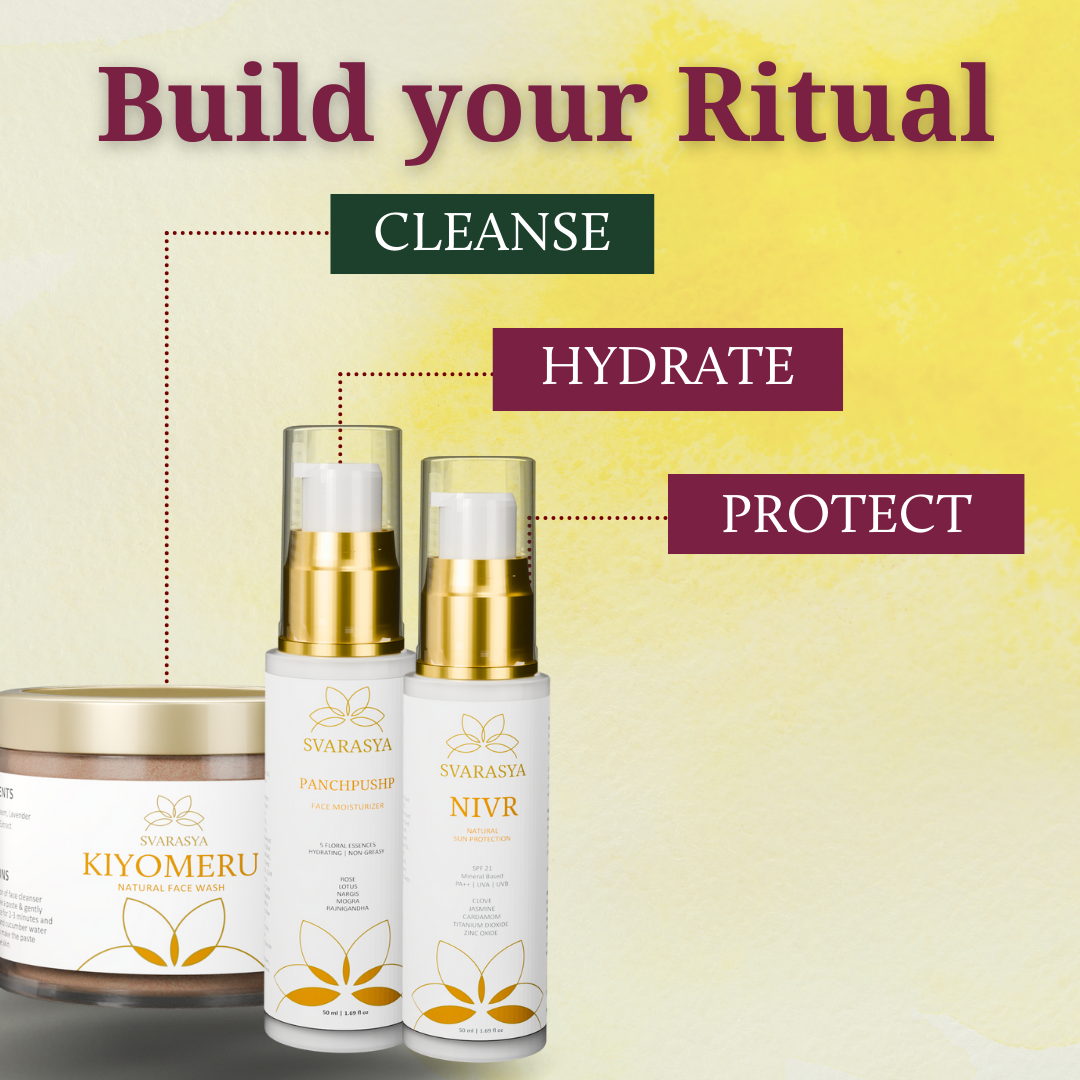 Normal to Oily Skin Ritual "ALOKYA" For Sun Protection | Sunscreen & Moisturizer