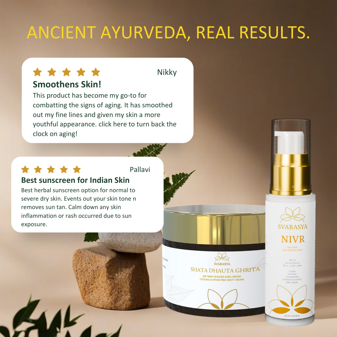 Dry Skin Ritual "Nikhaar" For Sun Protection | Moisturiser & Sunscreen