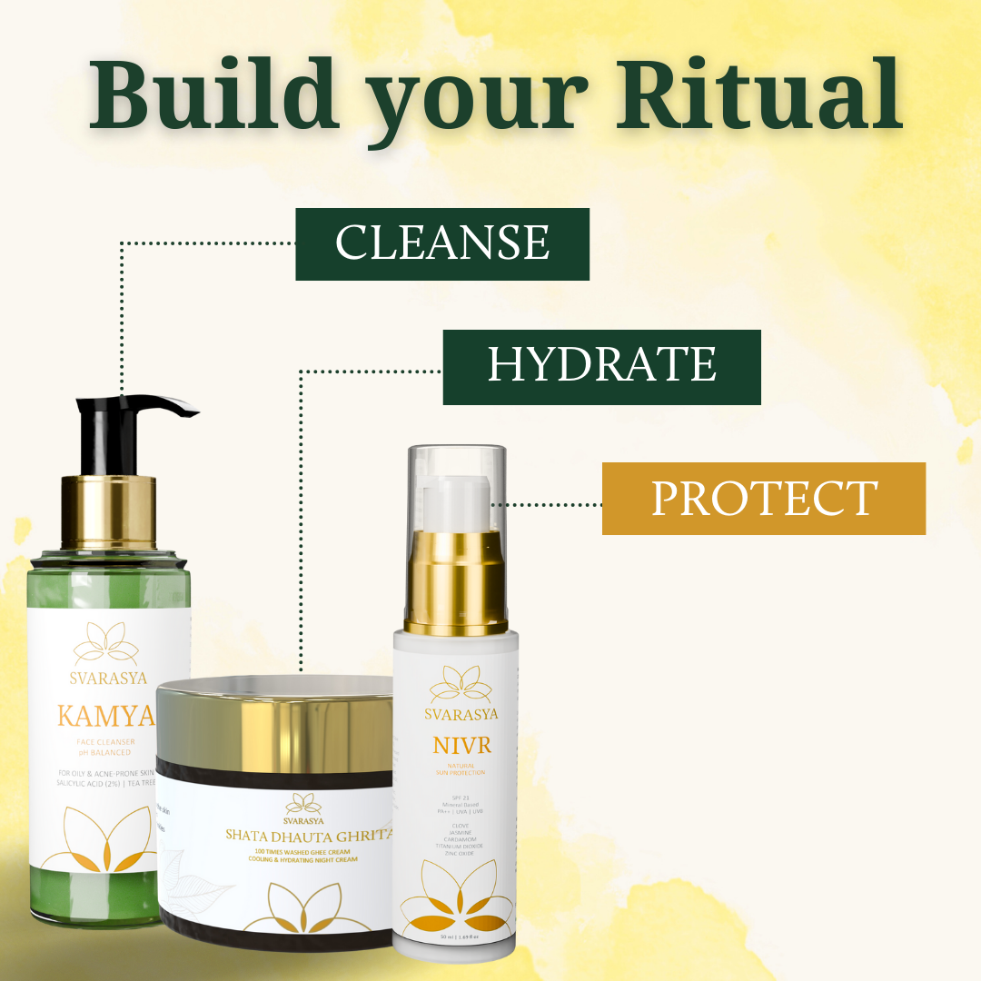 Dry Skin Ritual "Nikhaar" For Sun Protection | Moisturiser & Sunscreen