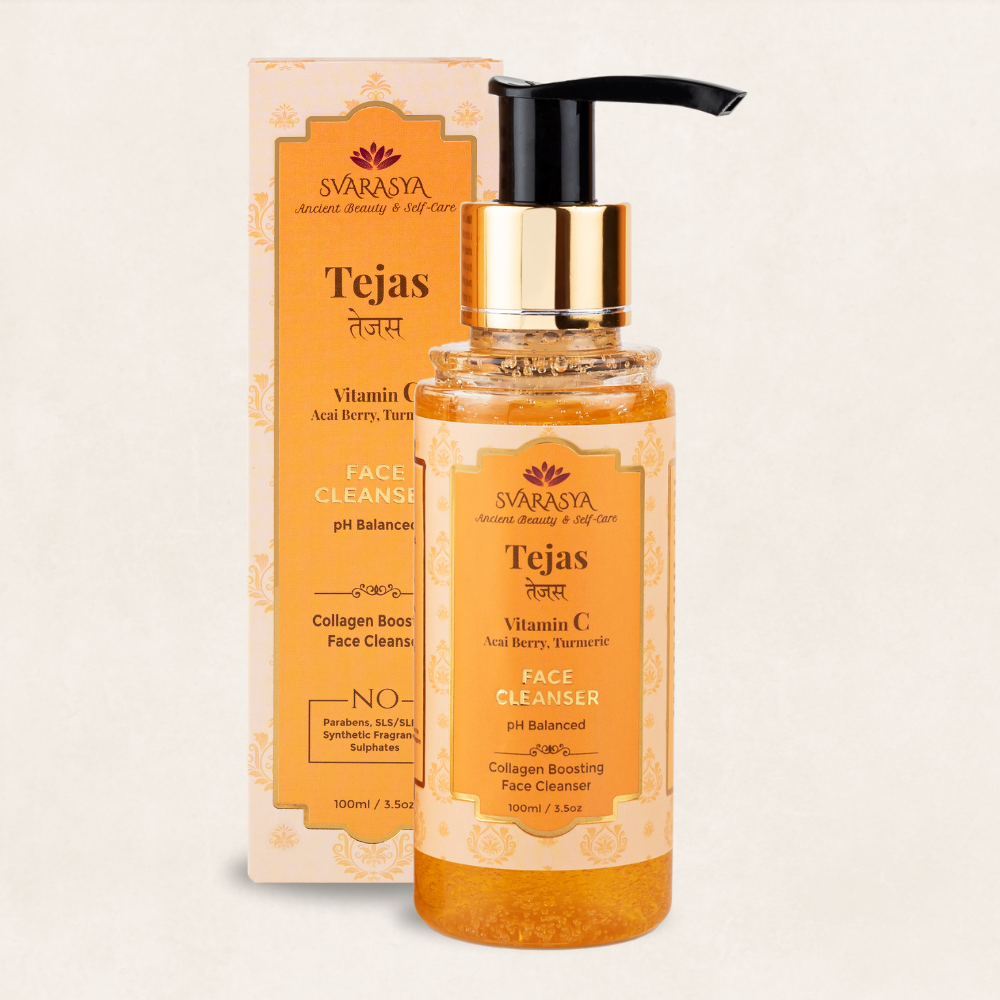TEJAS- THE COLLAGEN-BOOSTING 20% VITAMIN C + TURMERIC FACE CLEANSER FOR SKIN BRIGHTENING