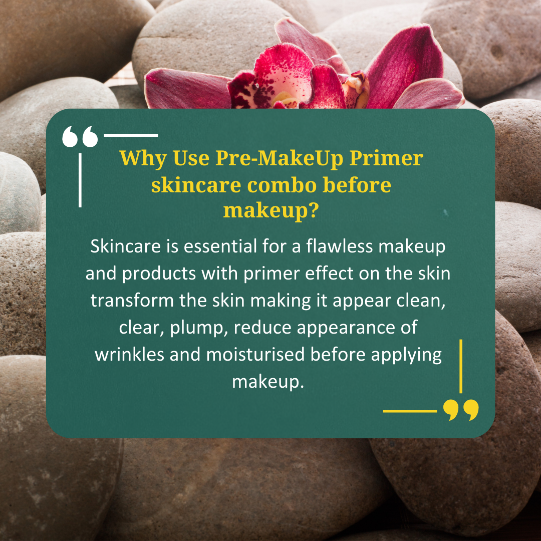 Oily & Sensitive Skin Pre-MakeUp Ritual "NIRMALTA" for Clean, Oil-Free, Luminous finish Skin | Face Wash, Face Scrub, Face Mask & Face Serum