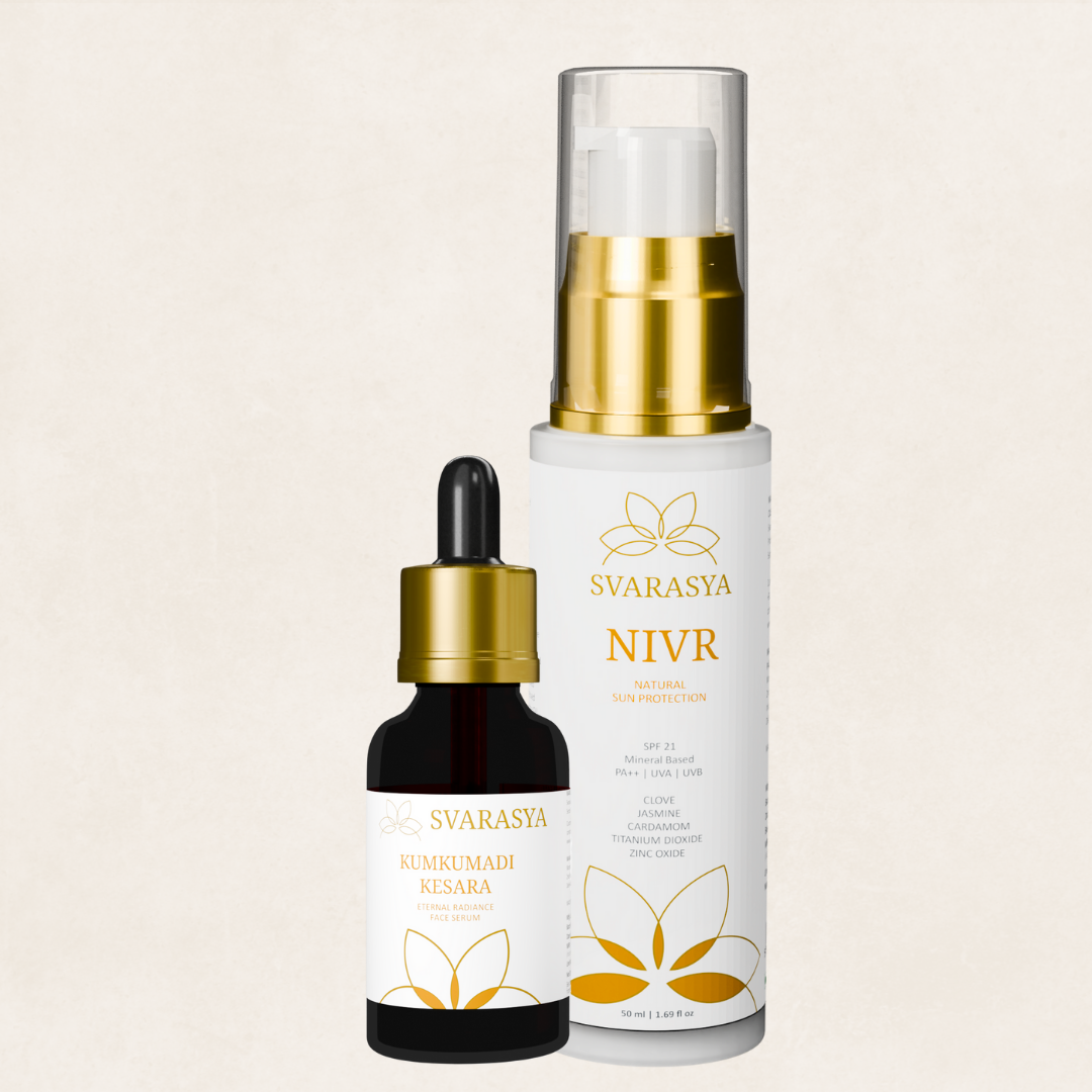 Sun Protection combo "Roopam" for intense hydration | Sunscreen & Face Serum