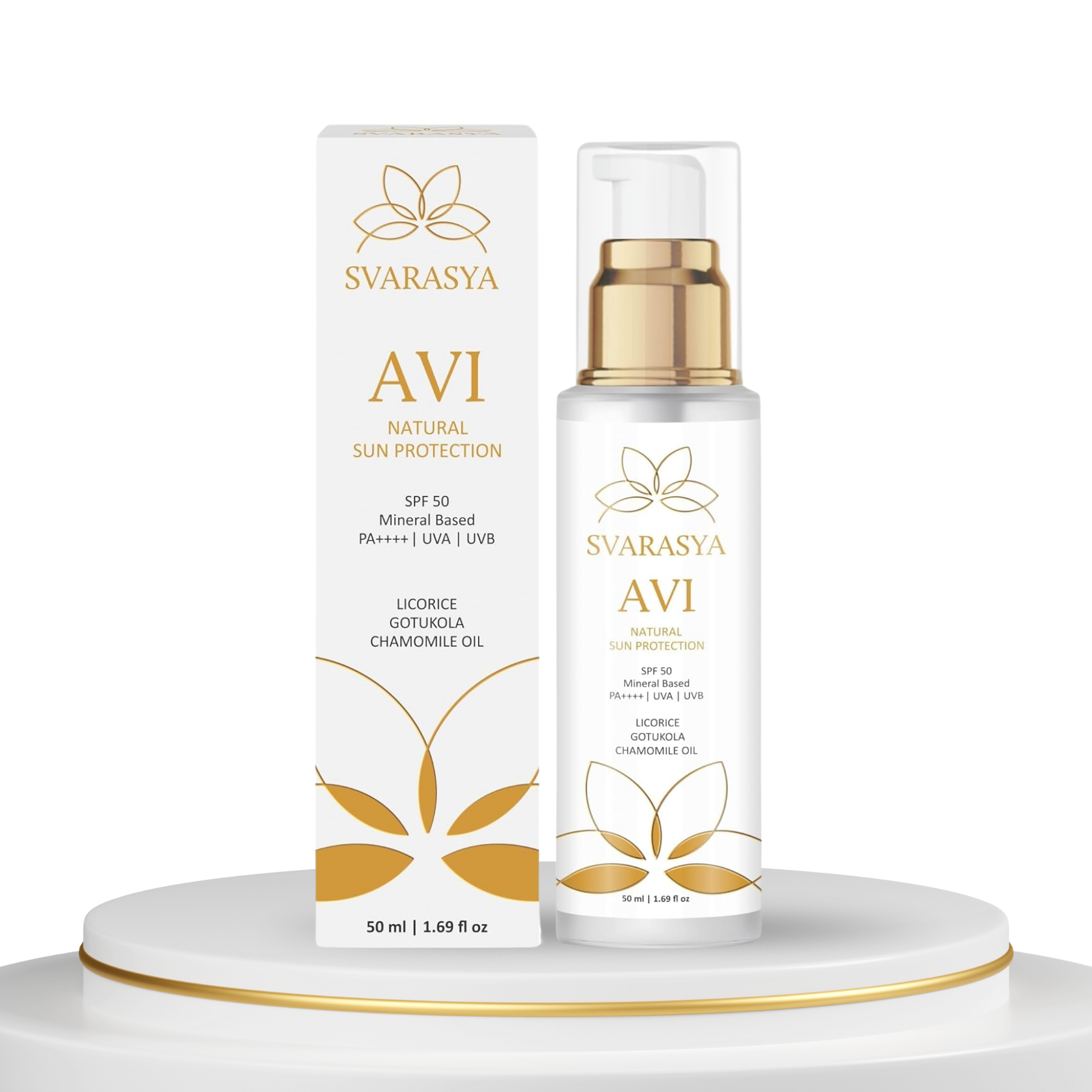 AVI - The Natural SPF 50 PA+++ Sunscreen for Ultimate Sun Protection