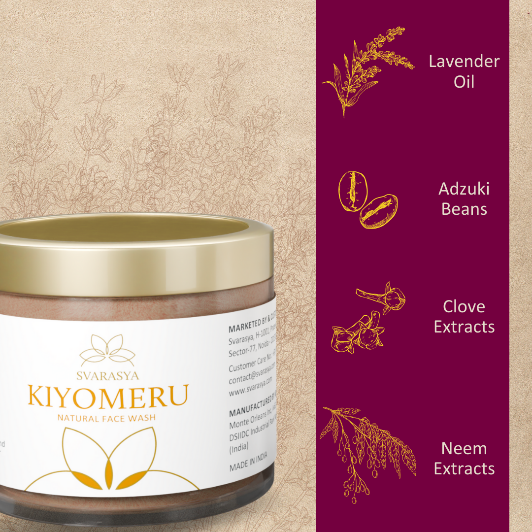 Kiyomeru - Purifying Japanese Face Wash for Squeaky Clean Complexion