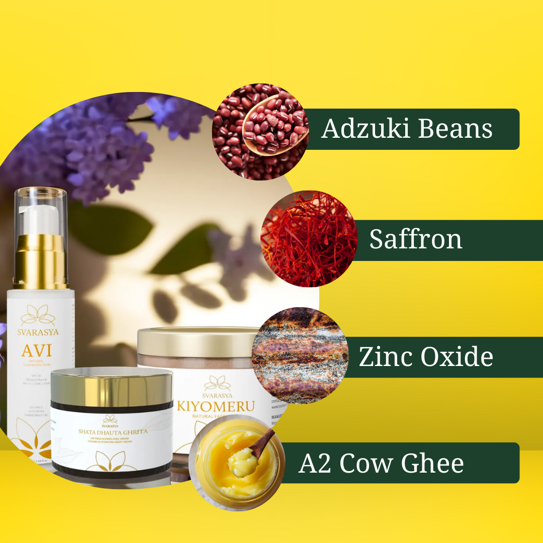 Sun Protection Ritual "Avrutti" for Anti Aging | Face Wash, Moisturiser & Sunscreen