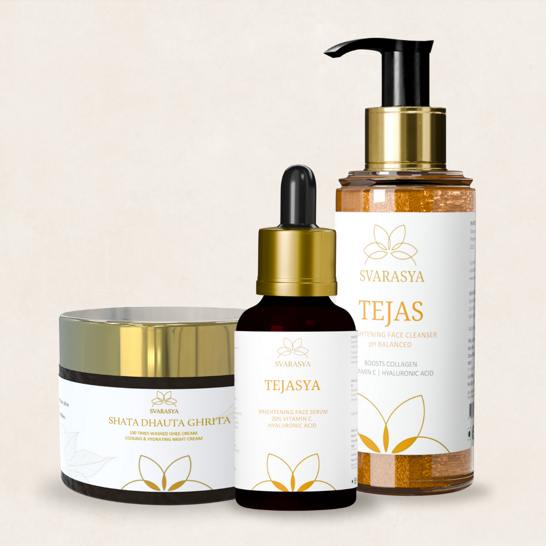 Daily Morning Ritual "Divya" for Radiant Skin and Even Complexion | Face Wash, Face Serum & Moisturiser