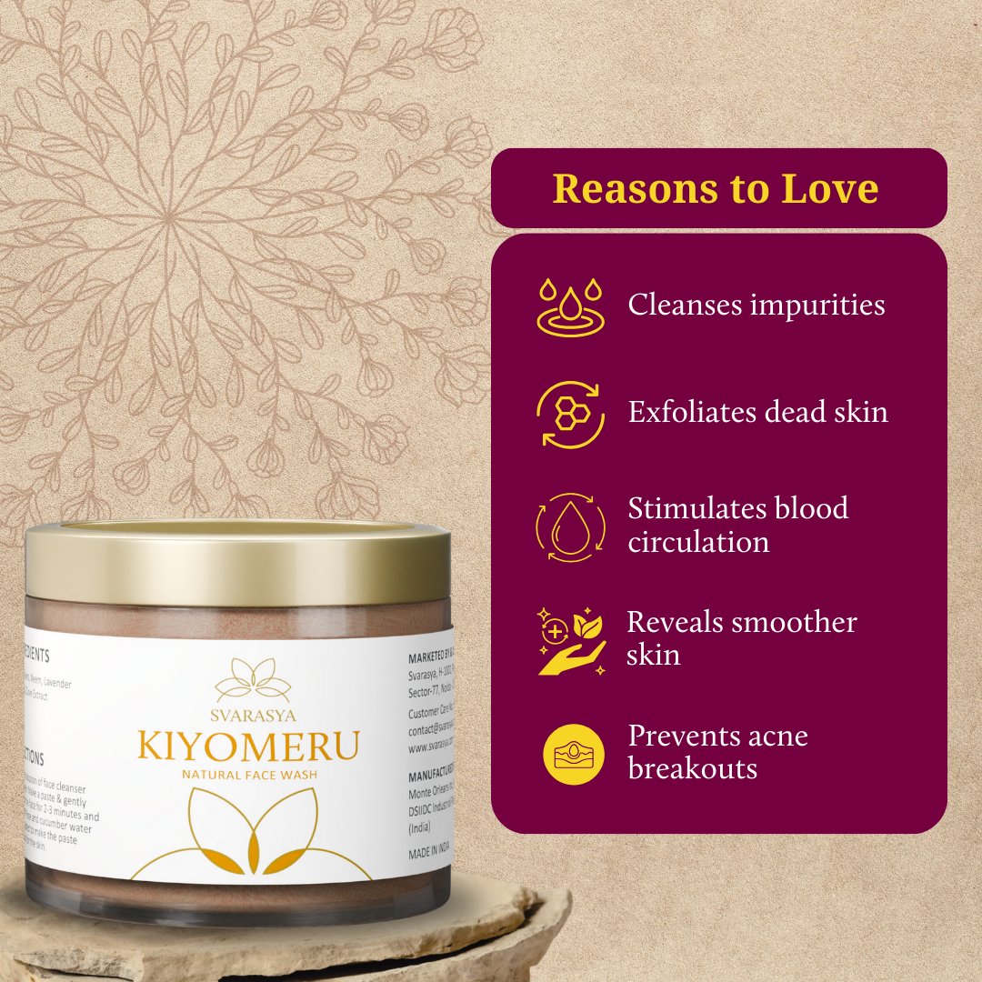 Kiyomeru - Purifying Japanese Face Wash for Squeaky Clean Complexion