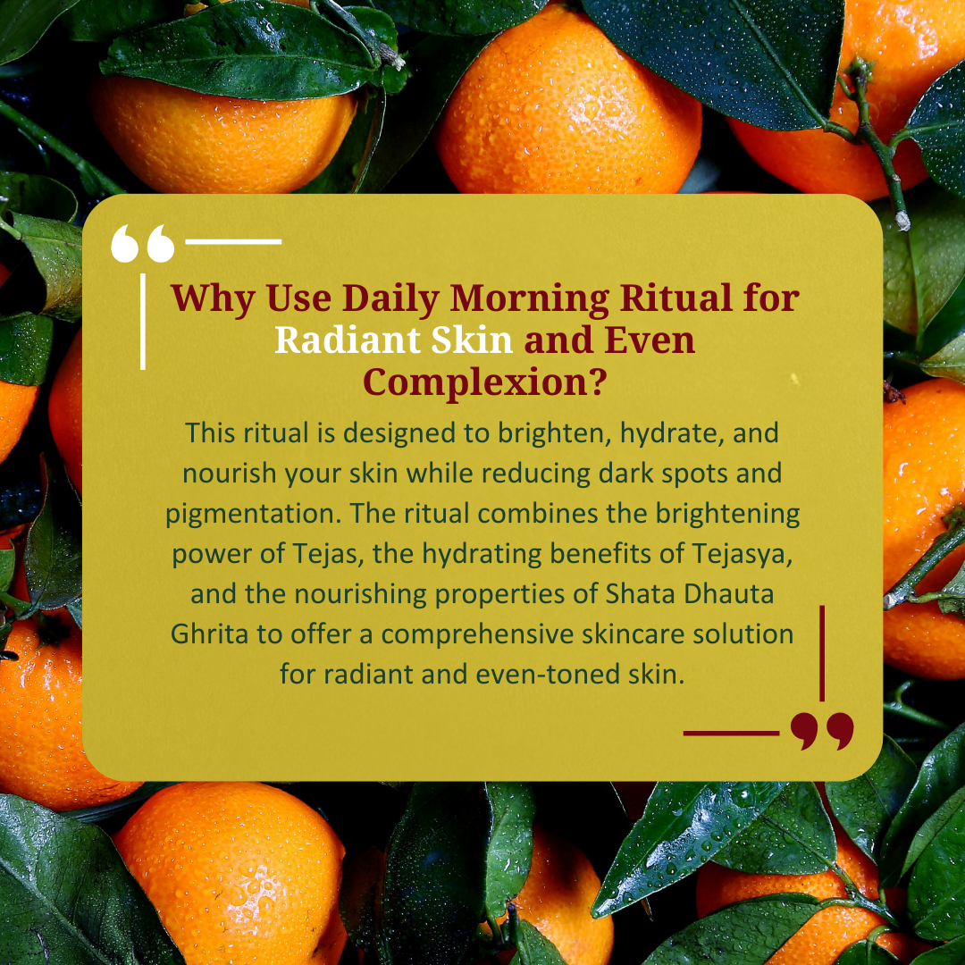 Daily Morning Ritual "Divya" for Radiant Skin and Even Complexion | Face Wash, Face Serum & Moisturiser