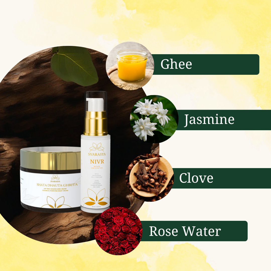 Dry Skin Ritual "Nikhaar" For Sun Protection | Moisturiser & Sunscreen