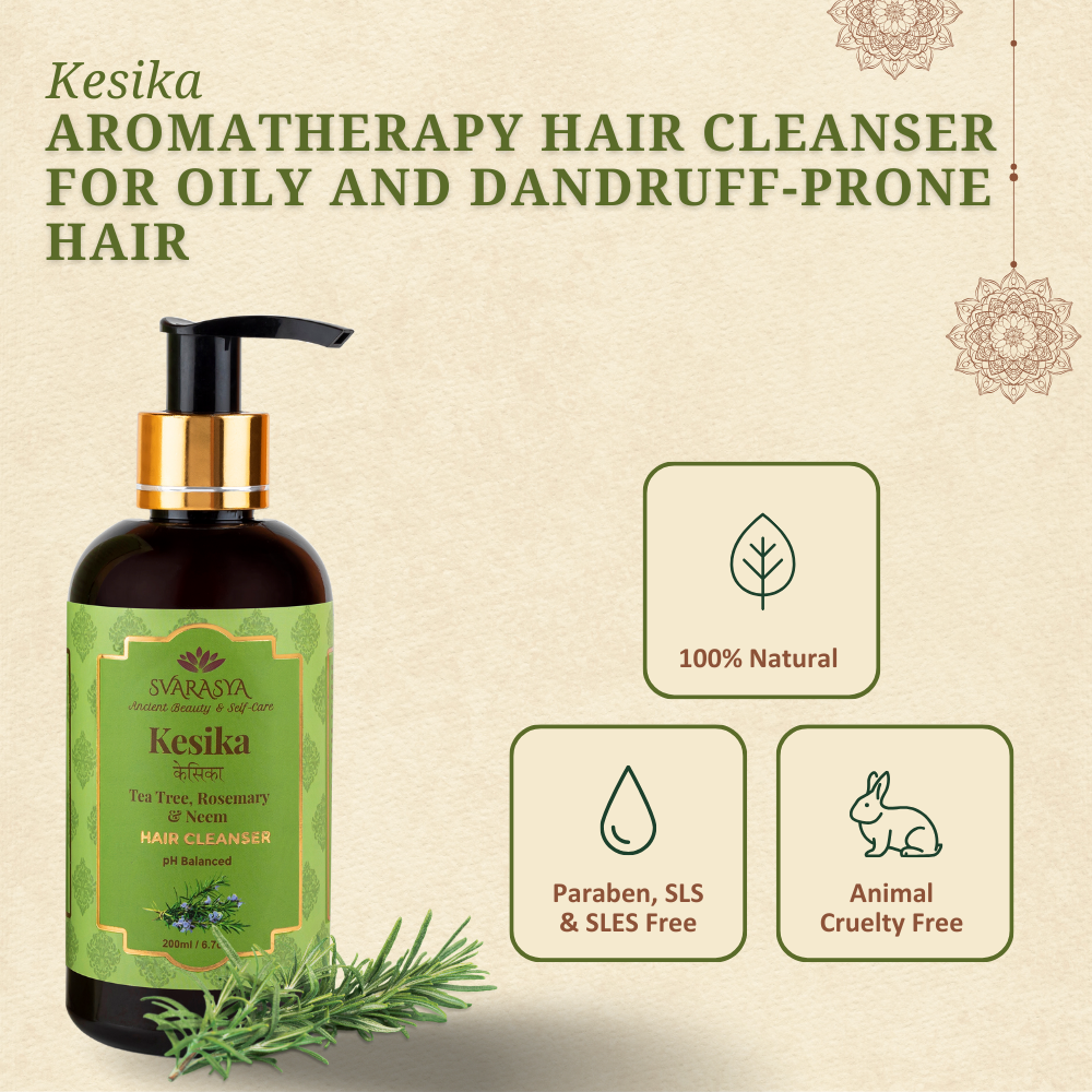 Kesika: Aromatherapy Hair Cleanser for Oily and Dandruff-prone Hair