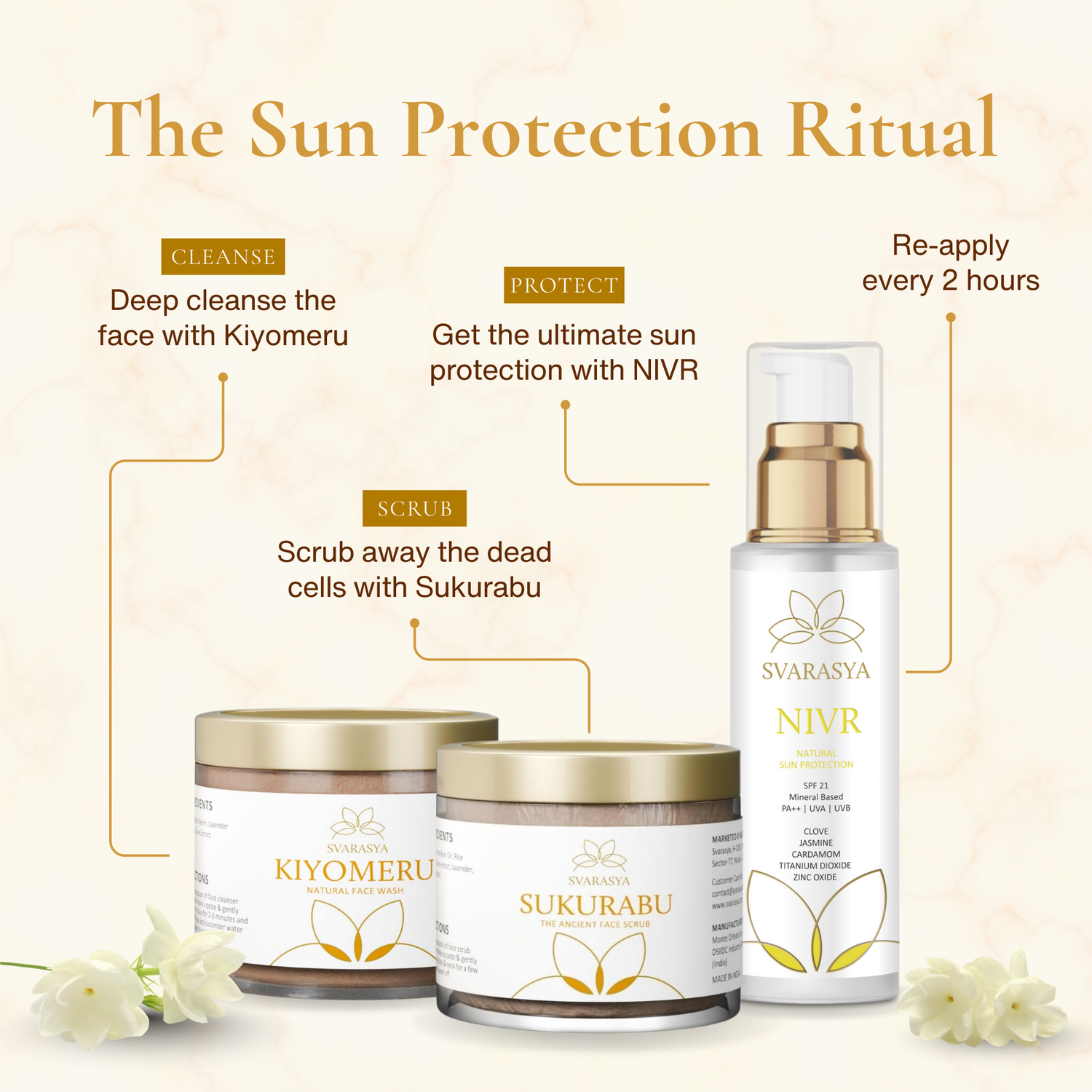 NIVR- The 100% Natural Sunscreen SPF 21 PA++