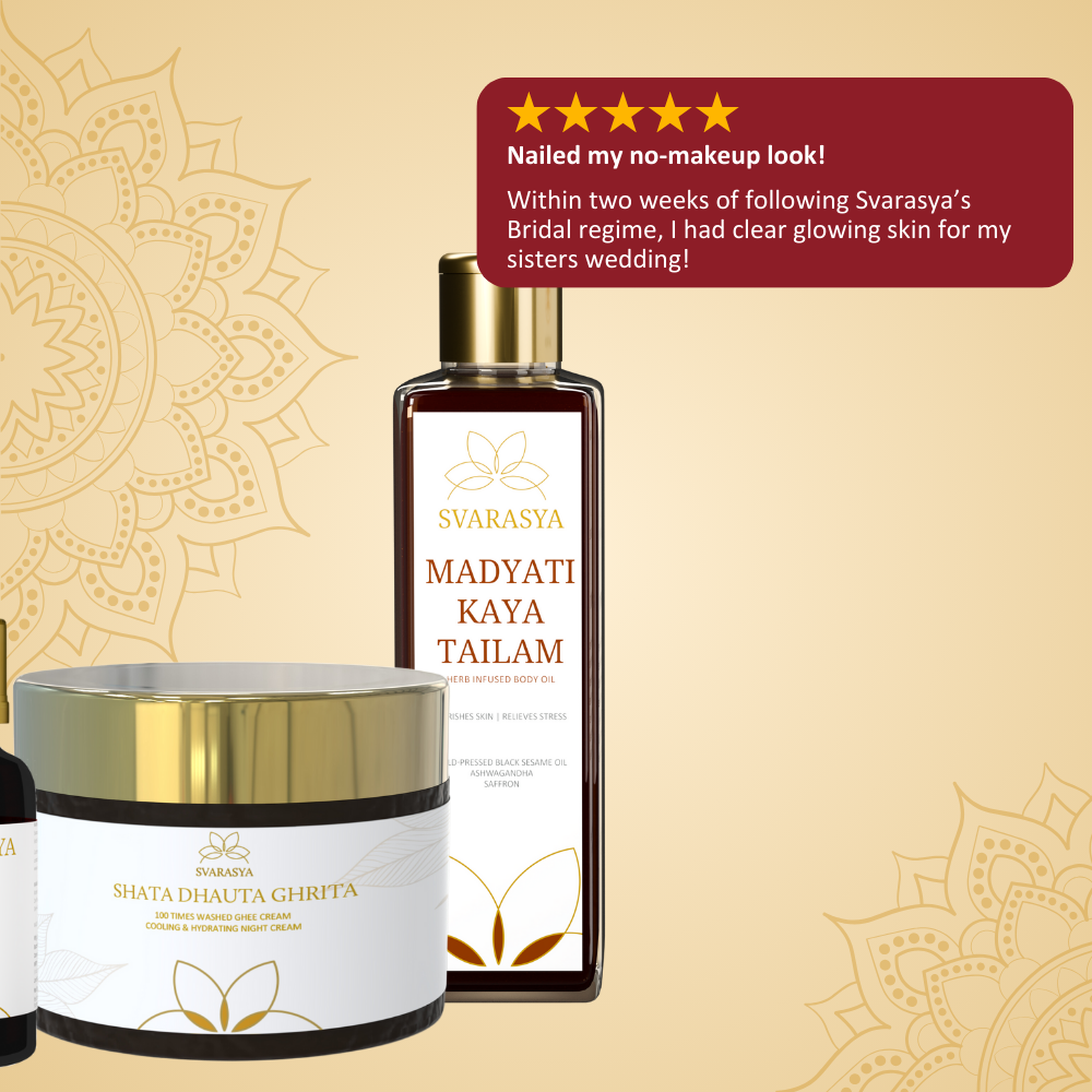 SHRINGAR- Bridal Skincare Kit | Face Wash, Face Mask, Face Serum, Moisturiser & Massage Oil