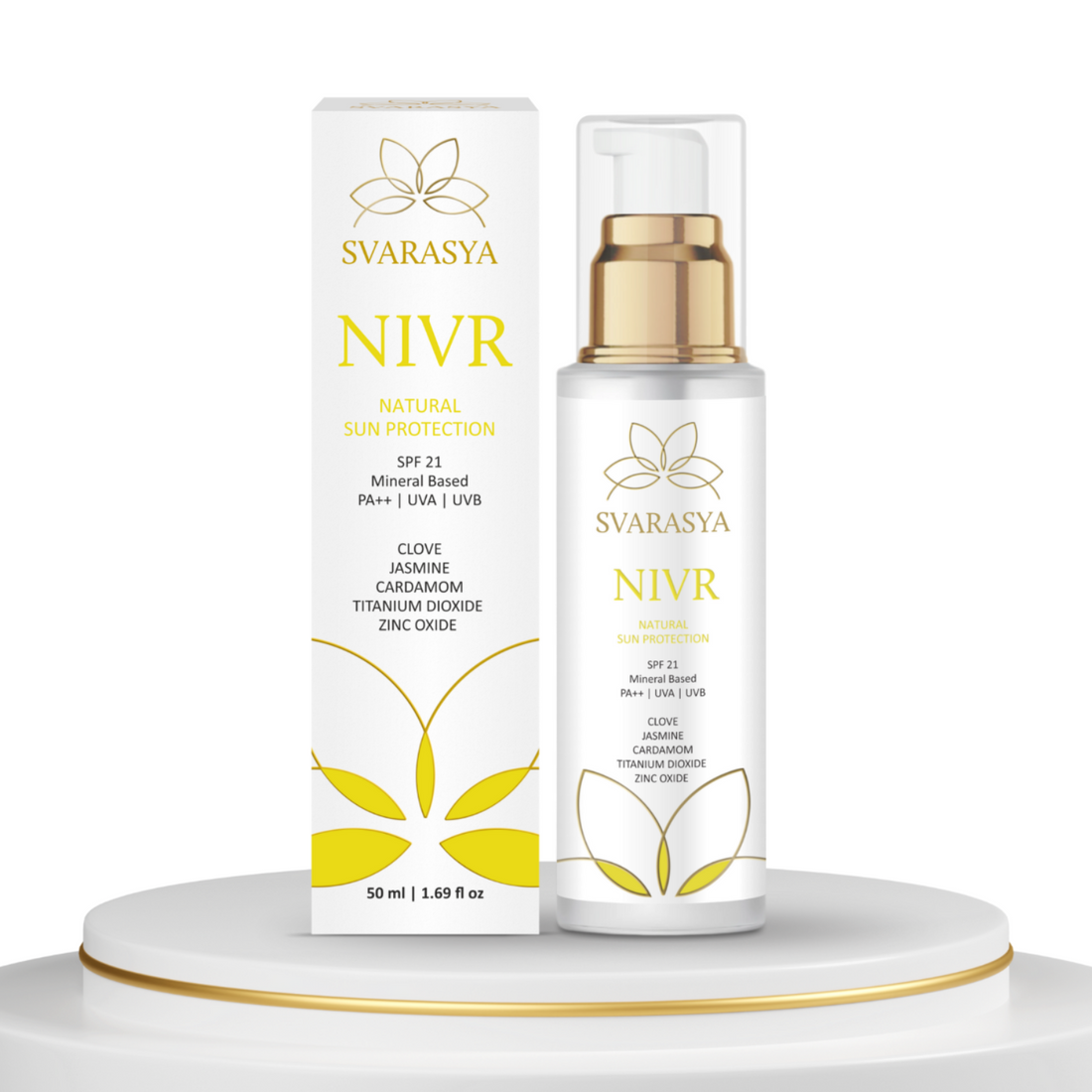 NIVR- The 100% Natural Sunscreen SPF 21 PA++
