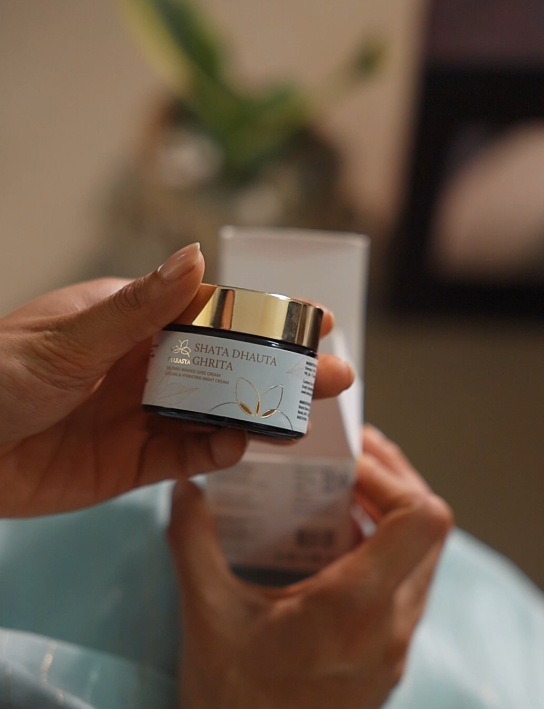Shata Dhauta Ghrita - 100 Times Washed Ghee (Ancient Skin Repair Night Cream)