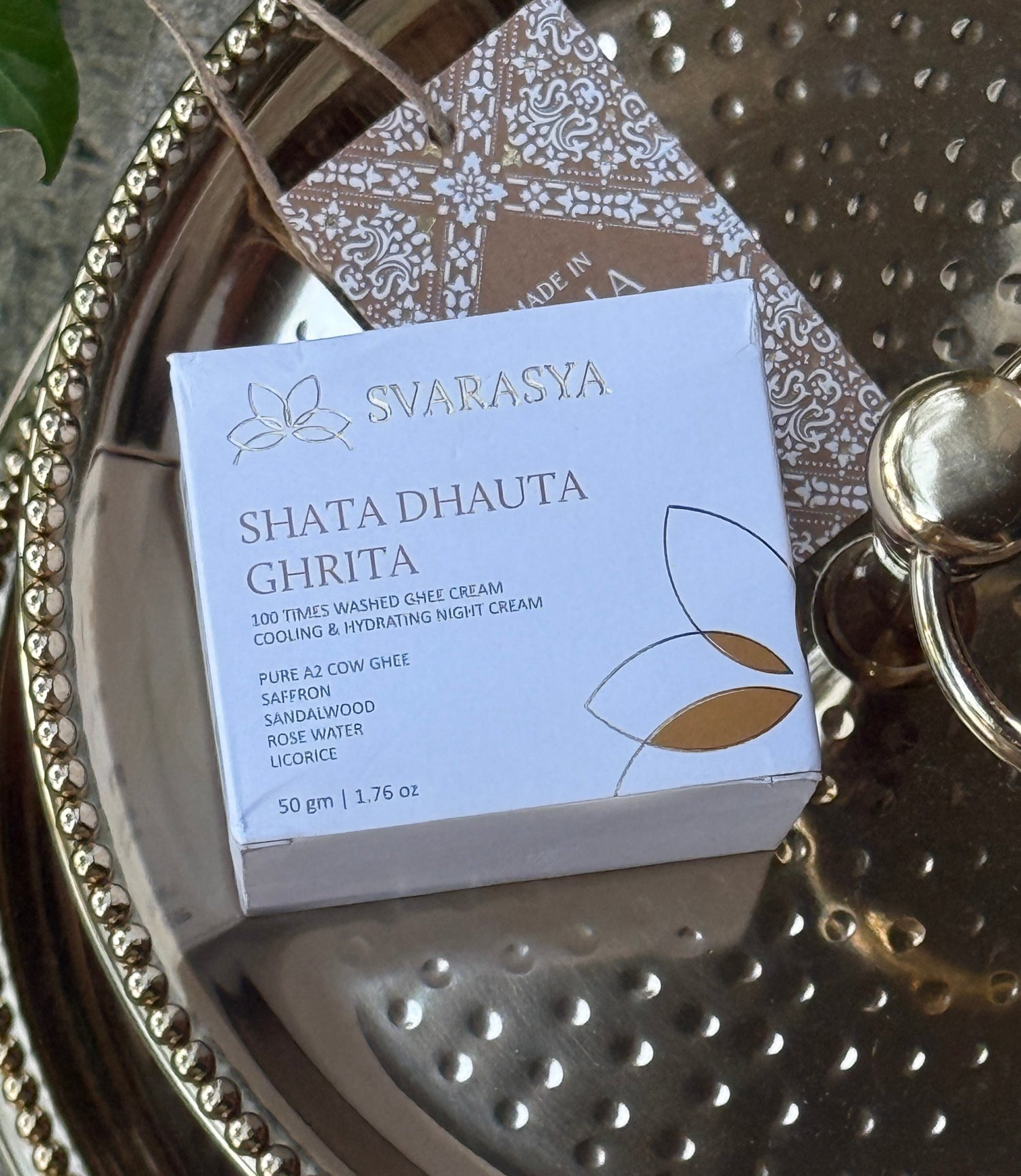 WHY INDIA'S MOST ANCIENT SKINCARE FORMULATION 'SHATA DHAUTA GHRITA', IS A RARE FACE CREAM IN INDIA?