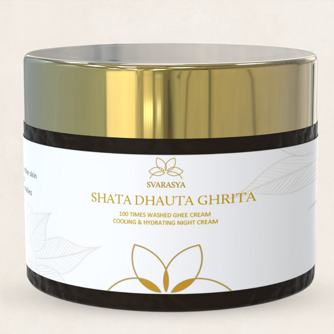 Shata Dhauta Ghrita - 100 Times Washed Ghee (Ancient Skin Repair Night Cream)