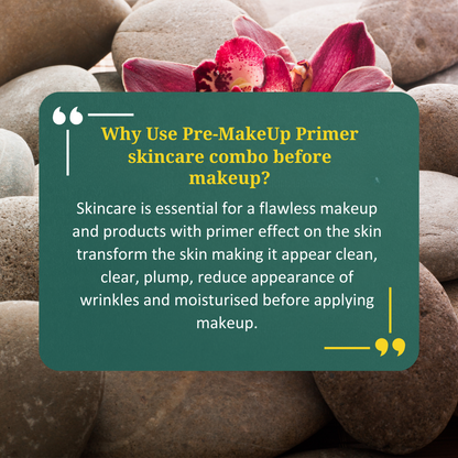 NIRMALTA- Pre-MakeUp Primer Ritual for Clean, Oil-Free, Luminous finish for Oily &amp; Sensitive Skin