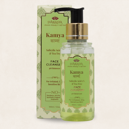 Kamya: The Salicylic Acid + Tea Tree Face Cleanser for Oily, Acne-prone Skin