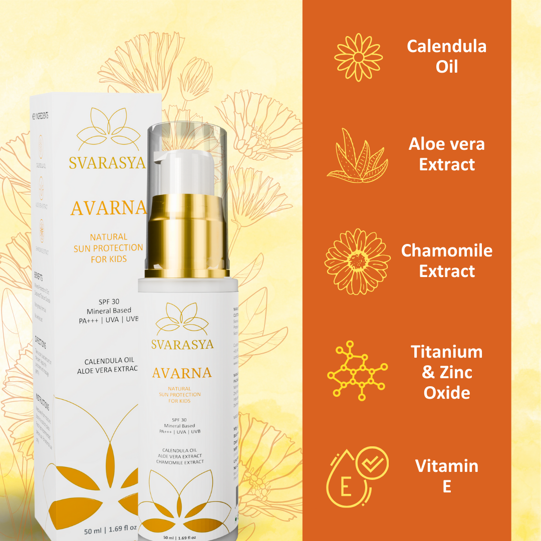 AVARNA: SPF 30 Natural Sun Protection for Kids