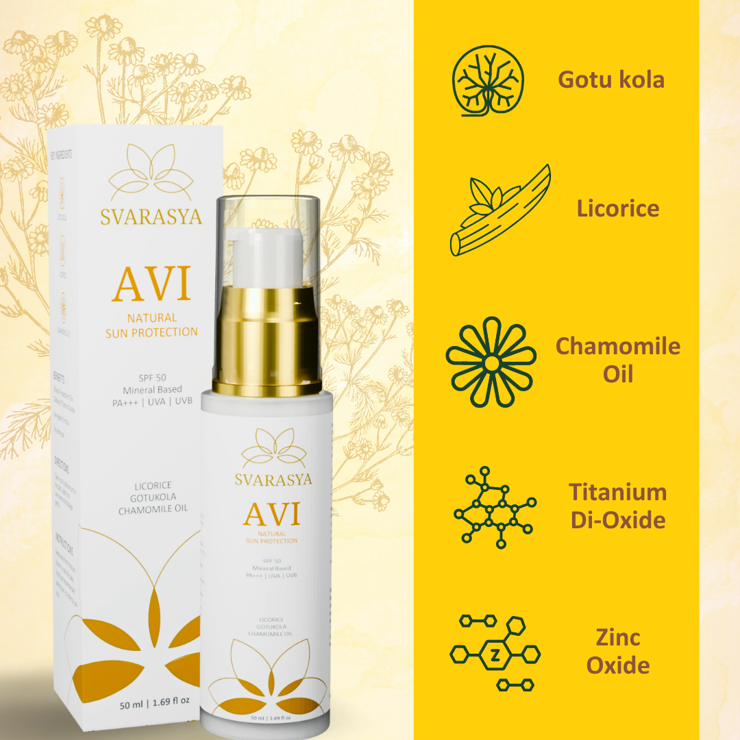 AVI - The Natural SPF 50 PA+++ Sunscreen for Ultimate Sun Protection