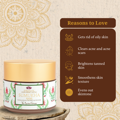 Sumukha: The Ancient Clarifying Face Mask for Oily Skin