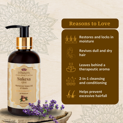 Sukesa: Aromatherapy Hair Cleanser for Dry and Frizzy Hair