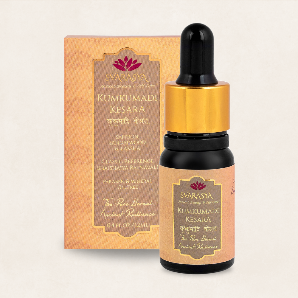 KUMKUMADI KESARA TAILAM - Natural Face Serum for A Golden Glow