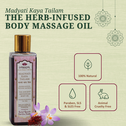 Madyati Kaya Tailam: The Herb-Infused Body Massage Oil