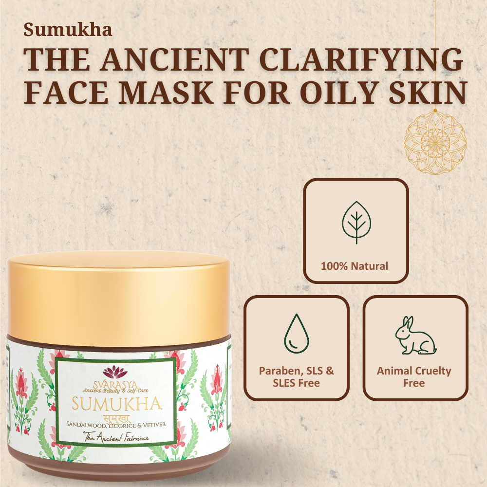 Sumukha: The Ancient Clarifying Face Mask for Oily Skin